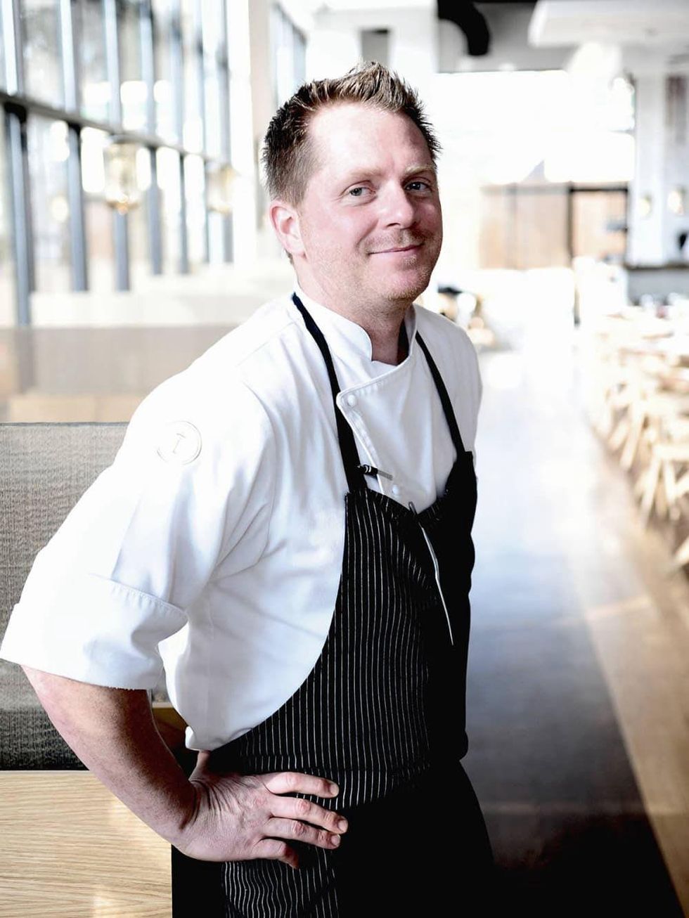 chef Ryan Hildebrand in Triniti