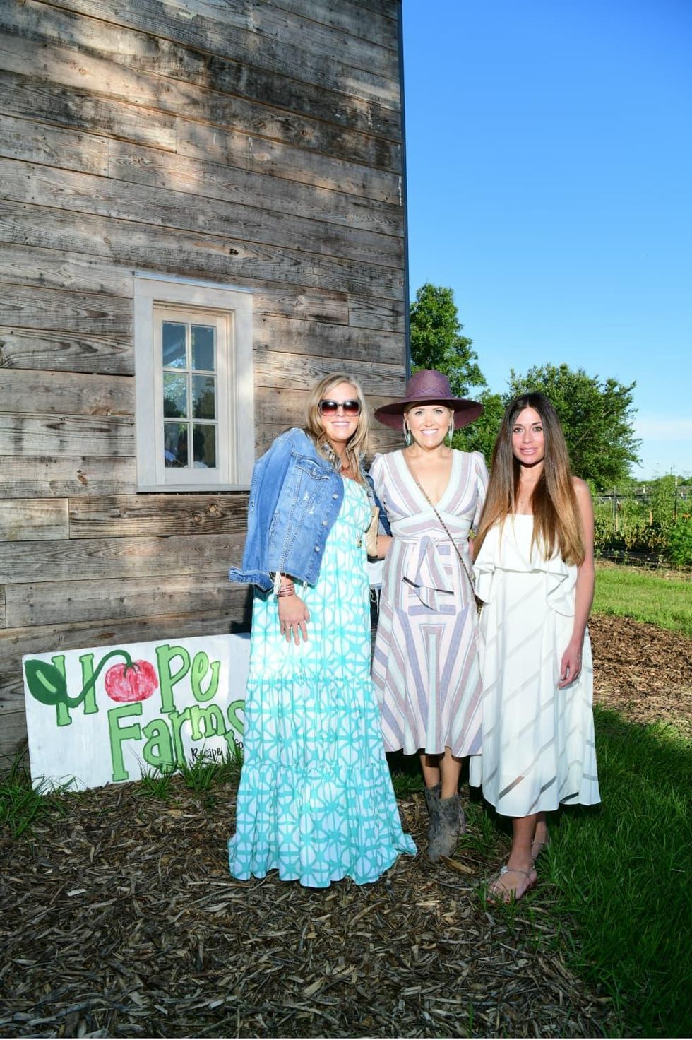 Chefs in the Field Hope Farms Summer 2019 Melissa Sugulas, Amanda Boffone, Elizabeth Dwyer