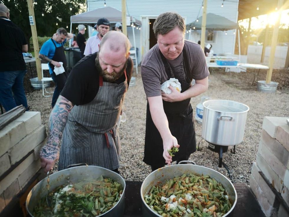 Chefs in the Field Hope Farms Summer 2019 Scott Ache Ben McPherson