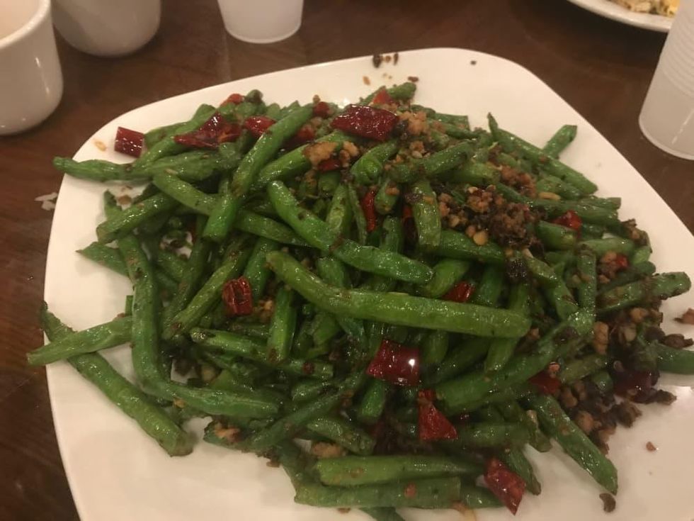 Chengdu Taste - green beans
