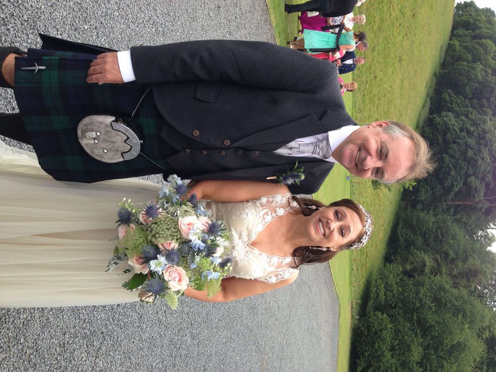 Cherri Carbonara and Tom McGhie wedding August 2013 Blairquhan Castle in Scotland Cherri and Tom