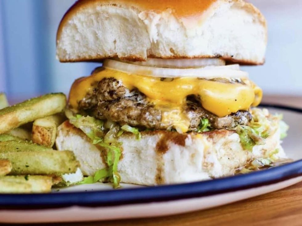 Cherry Block Craft Butcher and Kitchen burger