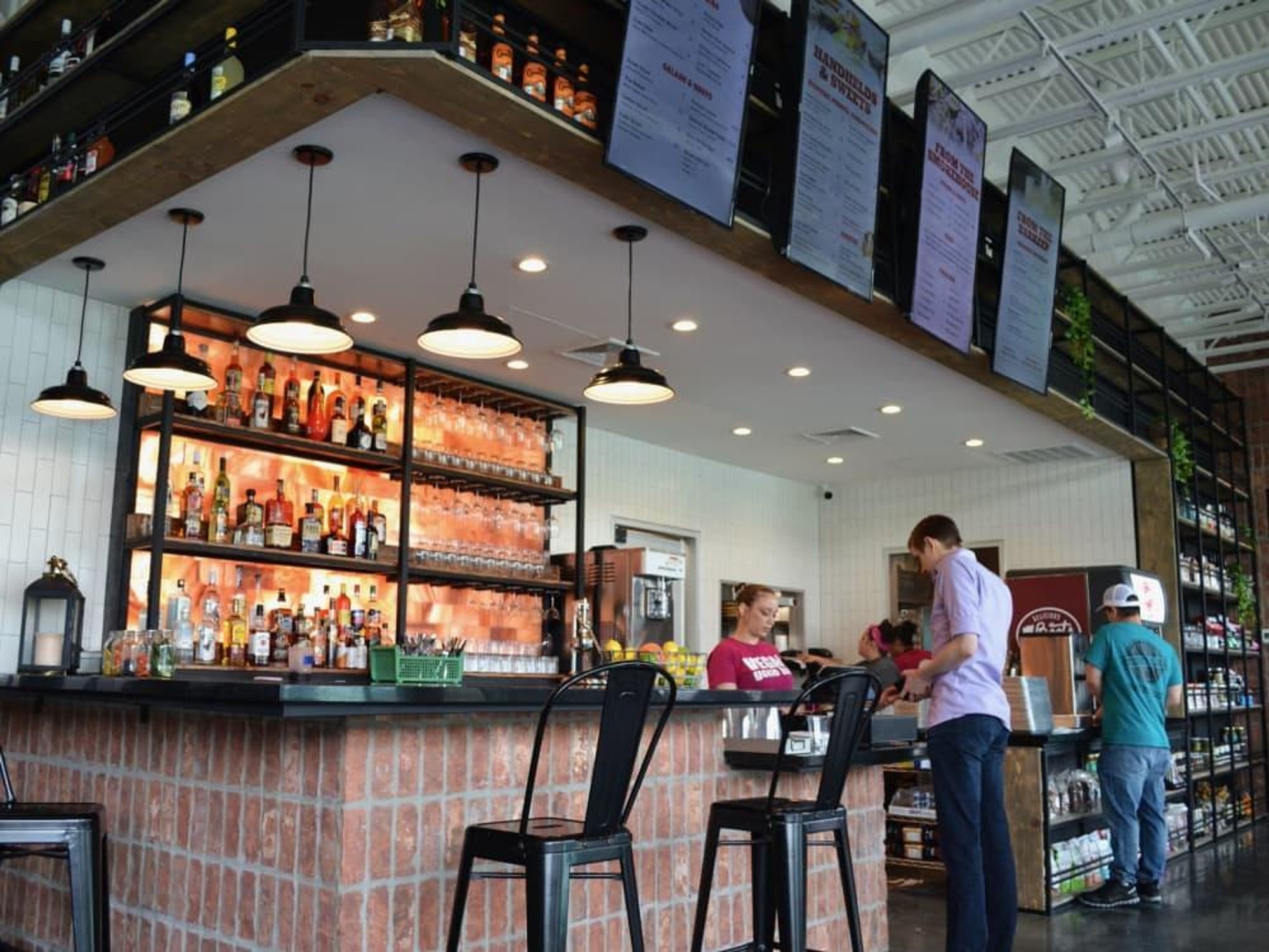 Cherry Block Smokehouse interior
