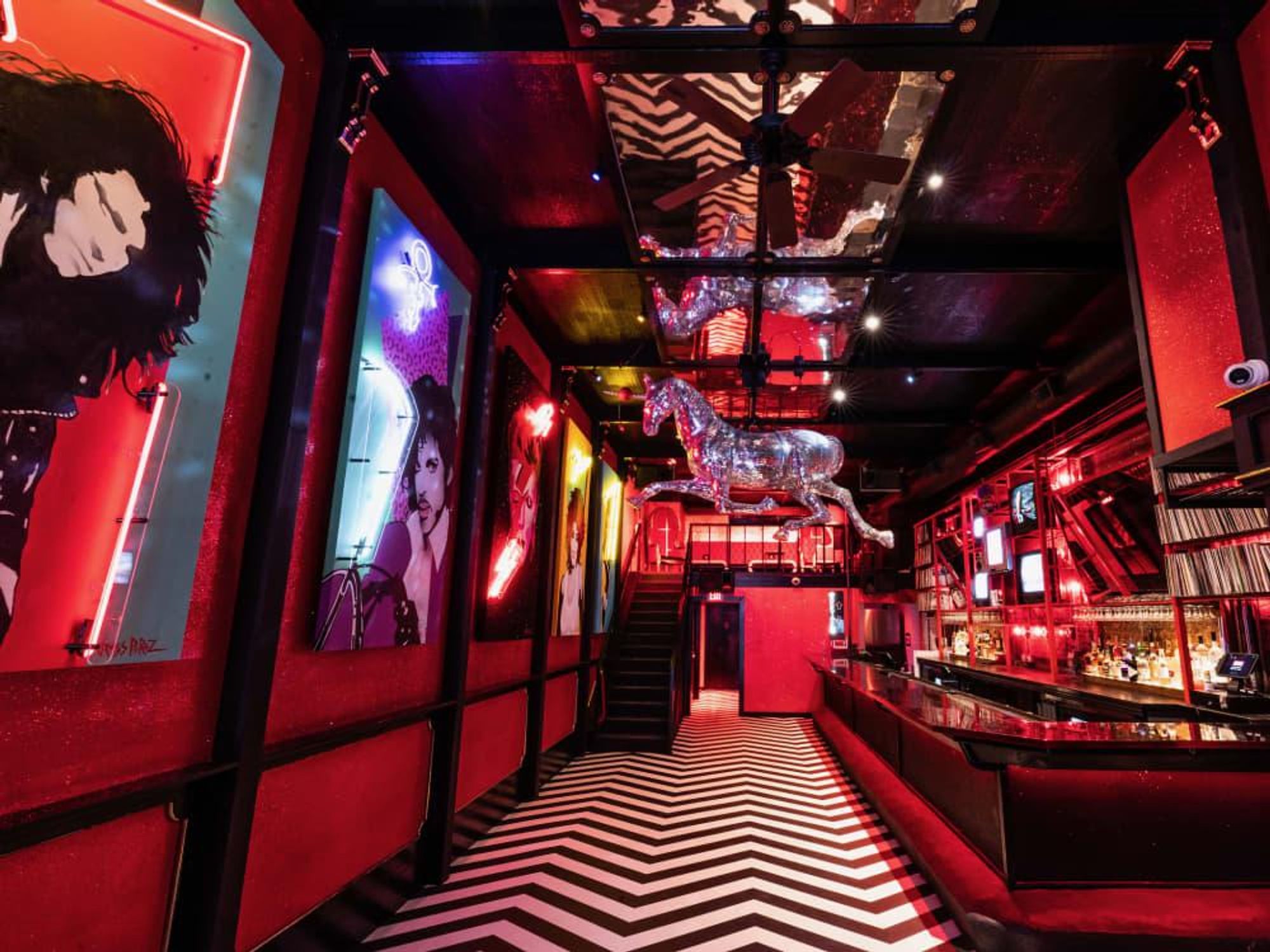 Cherry nightclub downtown interior