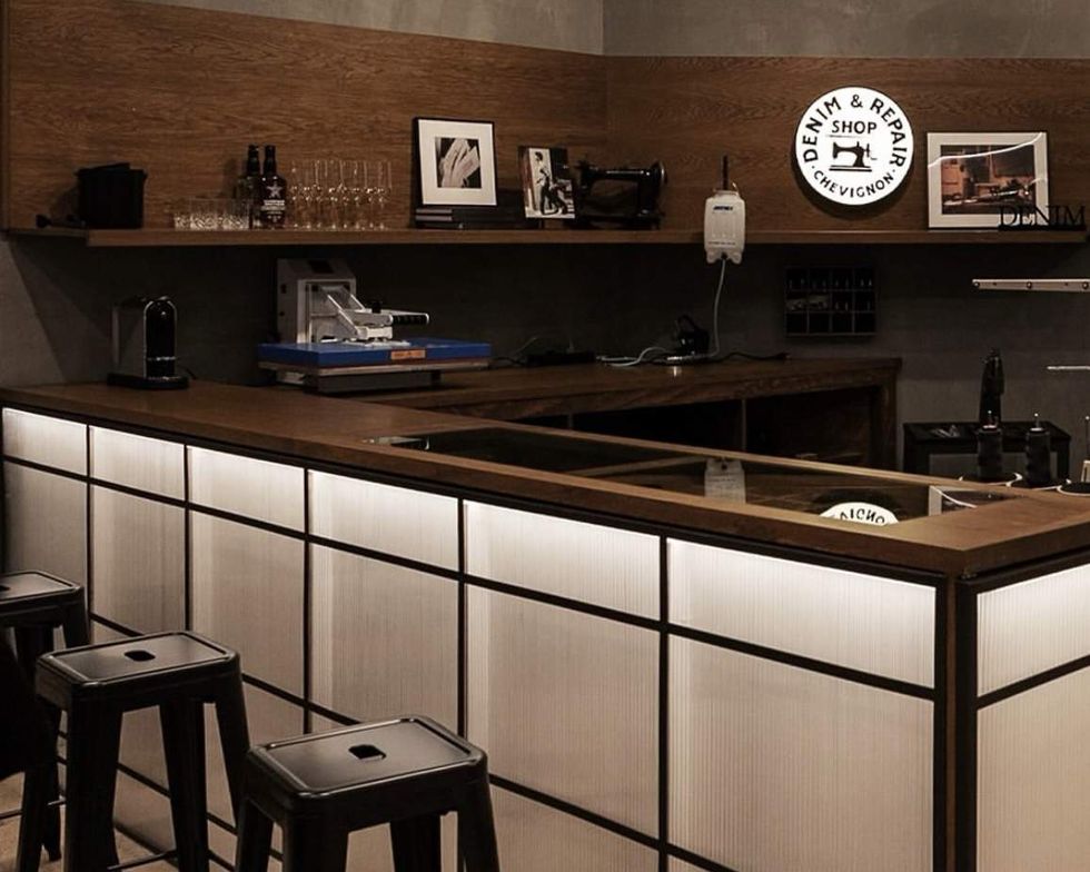 Chevignon denim repair