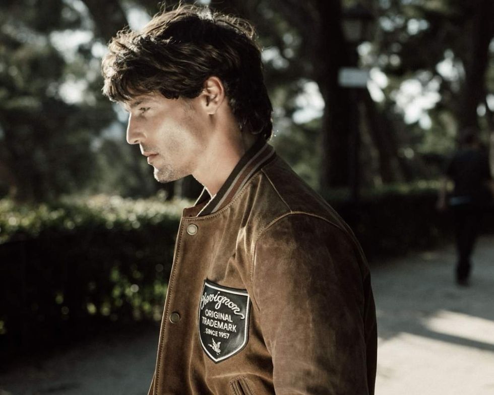 Chevignon leather jacket