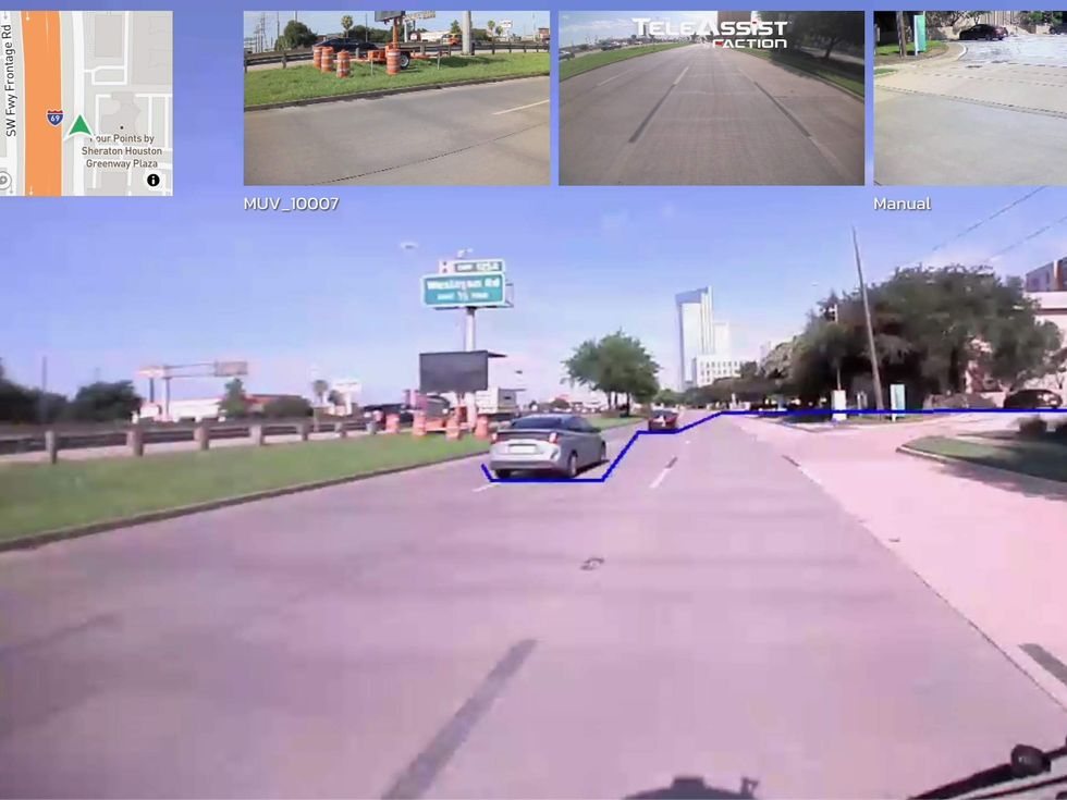 Chick-Fil A Faction driveless delivery