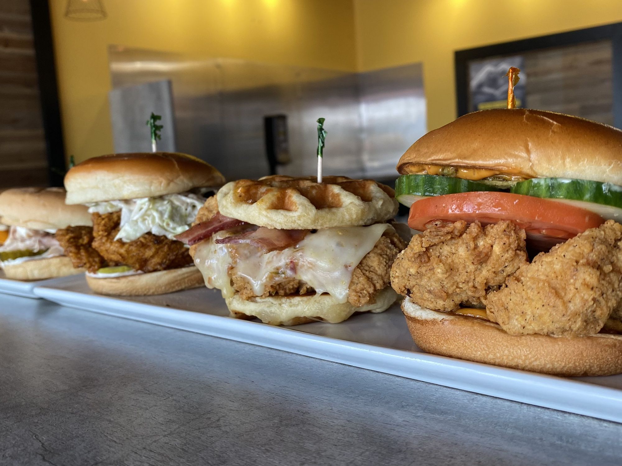 Chick N Max sandwiches