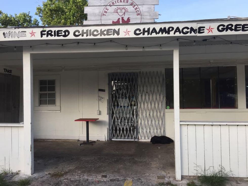 Chicken Ranch closed exterior