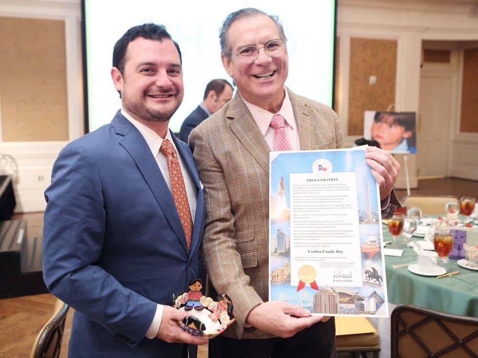 ChildBuilders luncheon, David Cordua, Michael Cordua