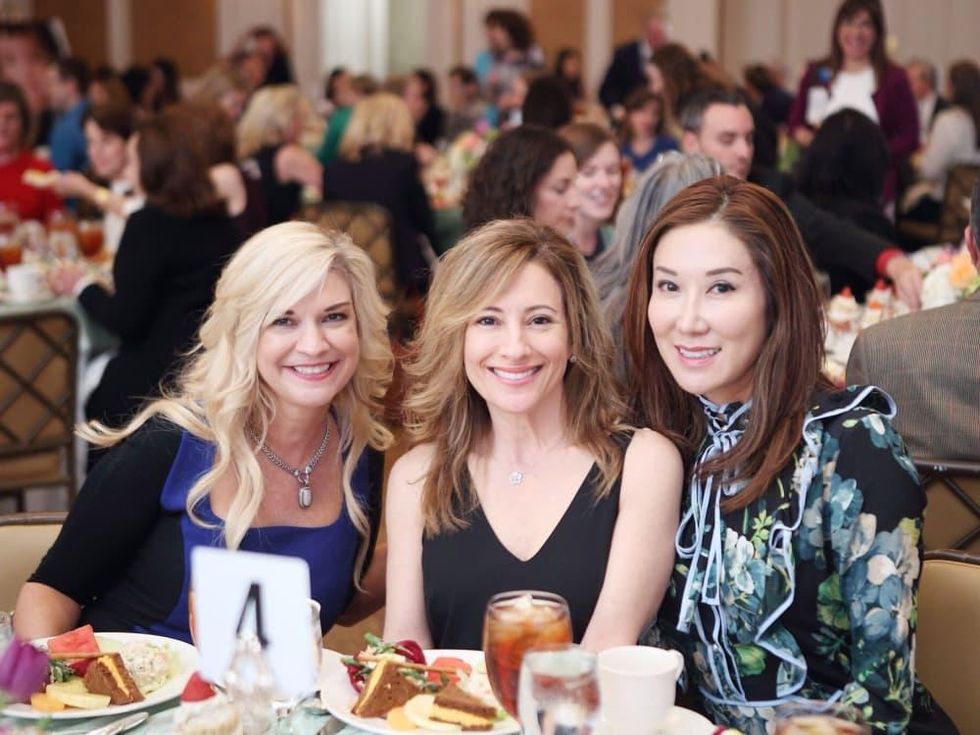 ChildBuilders luncheon Tammie Johnson, Dena Winkler and Mandy Kao