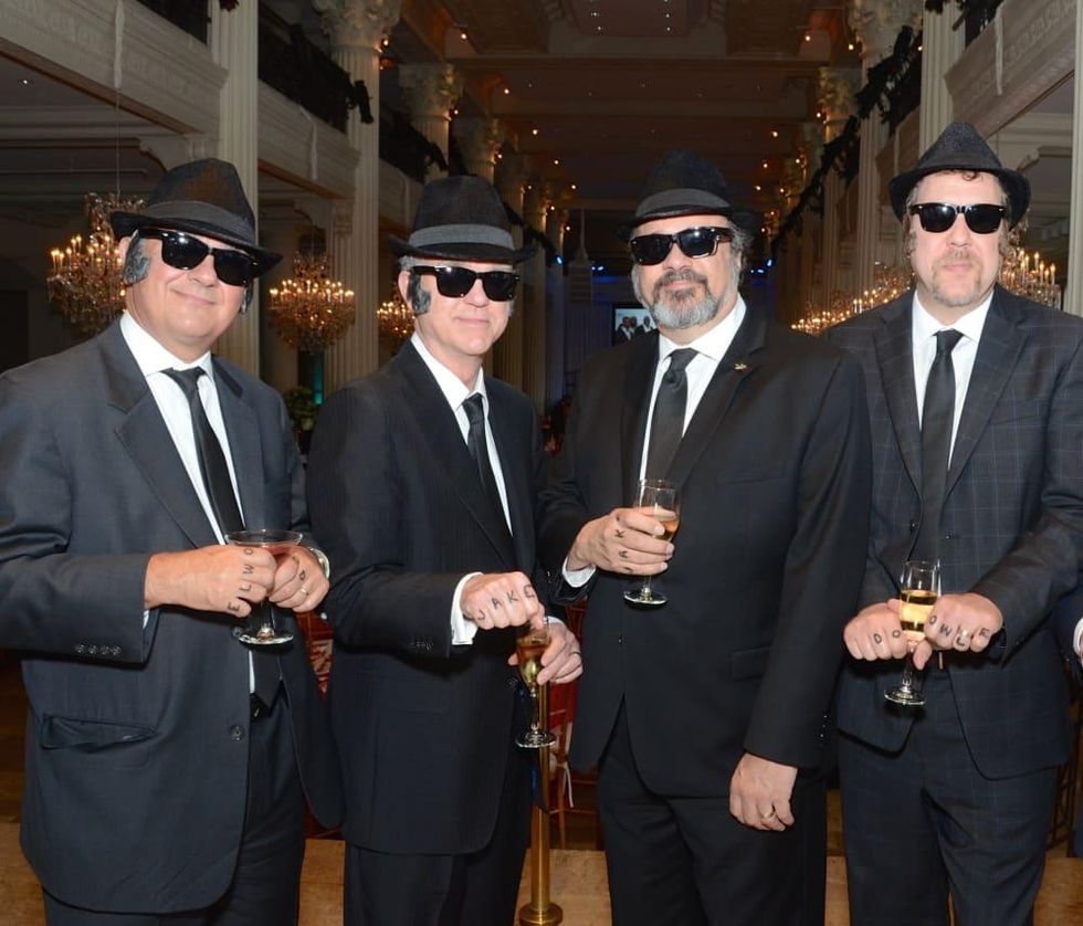 Children at Risk Gala, 4/2016, Gary Junek, Bob Brown, David Olifant, David Horn.