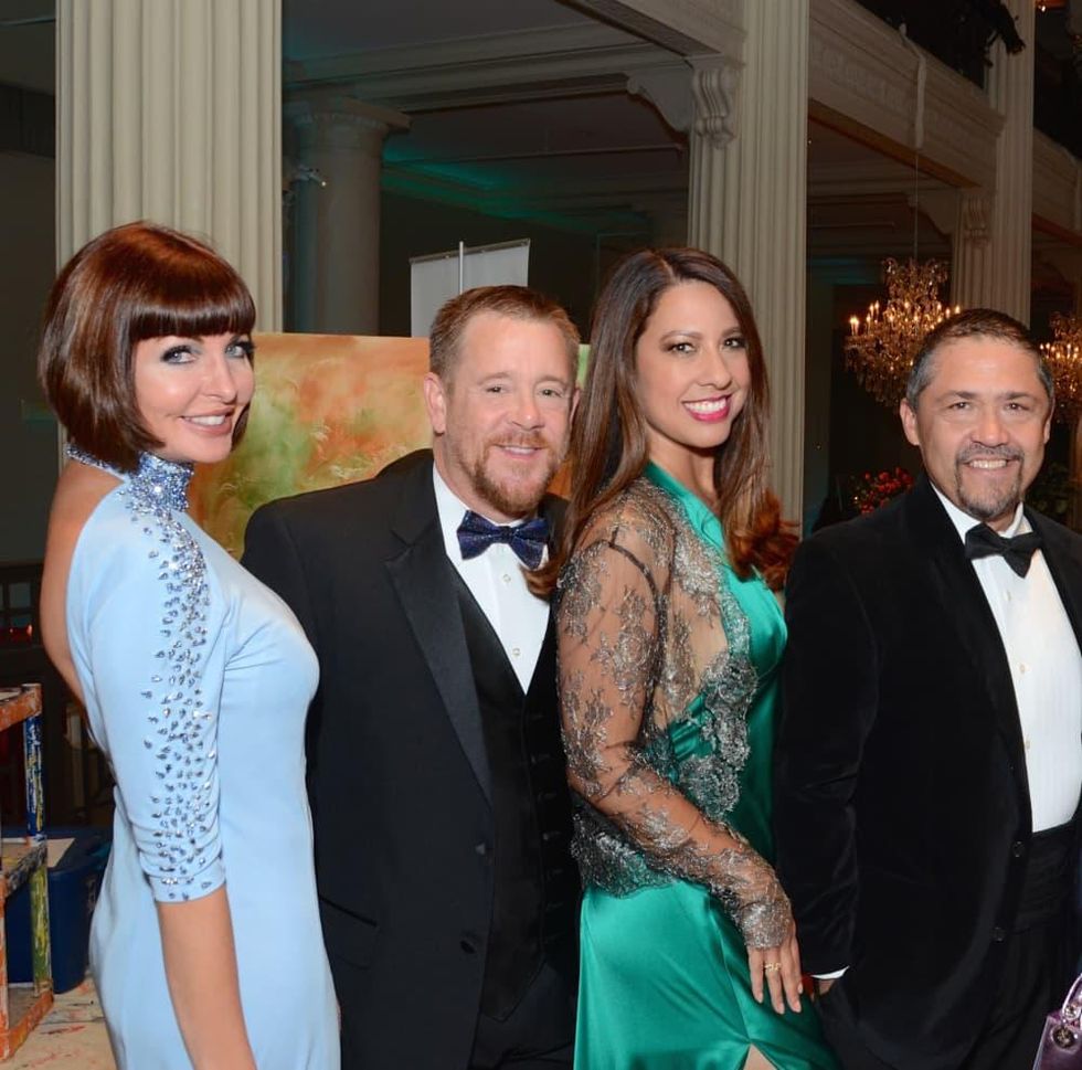 Children at Risk Gala, 4/2016, Staci Henderson, Shelby Kibodeaux, Anika Jackson, Bruce Padilla