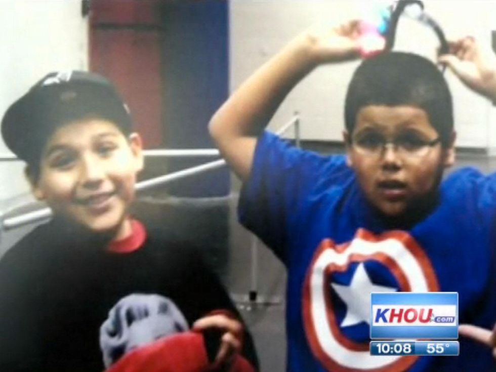 children killed in car accident, Alvin, February 2013