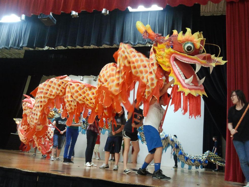 Chinese Community Center of Houston dragon dance