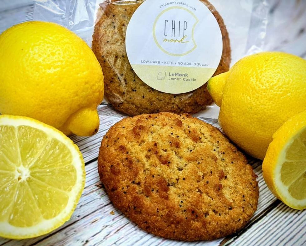 ChipMonk baking lemon cookie