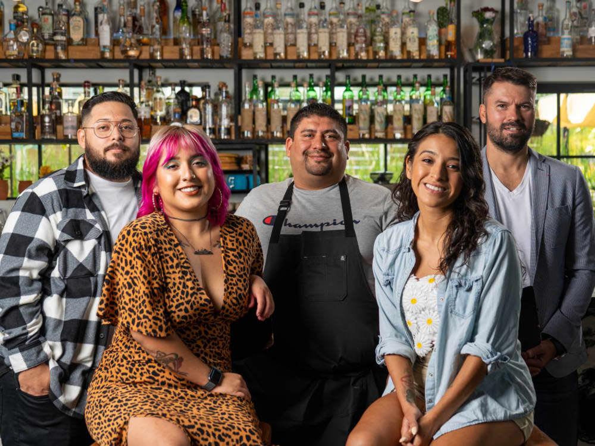 Chivos Greg Perez, Leesly Valdez, Thomas Bille, Celi Perez, Chris Manriquez