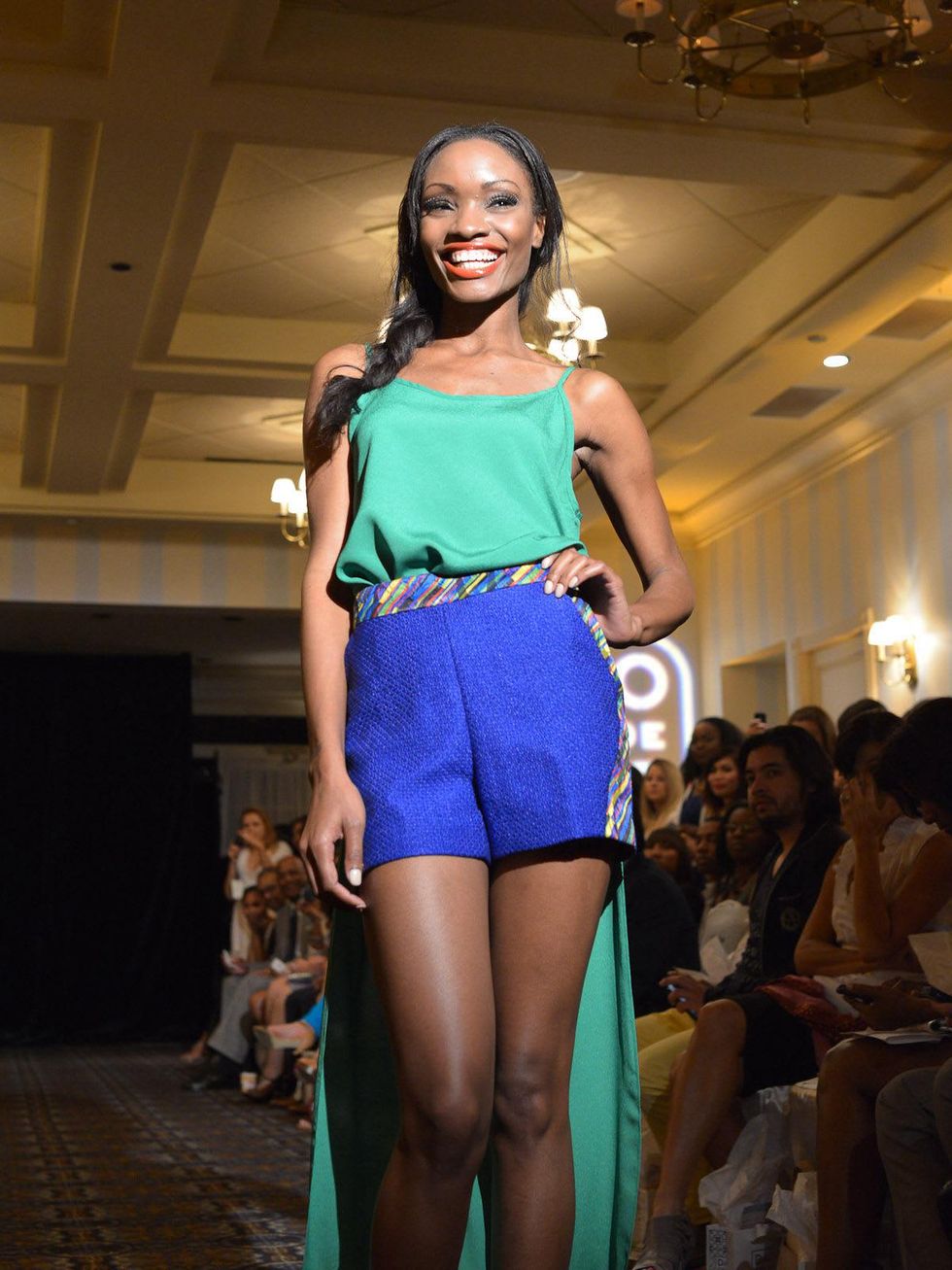 Chloe Dao Fashion Show May 2013 model runway