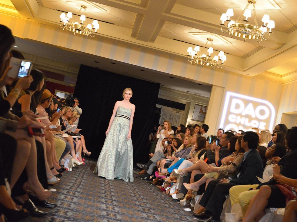 Chloe Dao Fashion Show May 2013 model runway