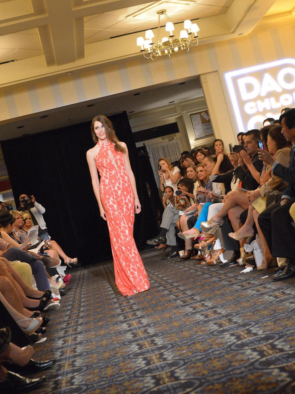 Chloe Dao Fashion Show May 2013 model runway