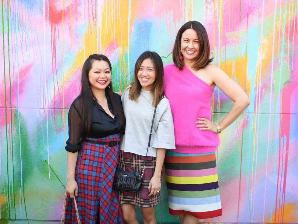 Chloe Dao, Issa Chou, Carrie Colbert at More Color Please launch