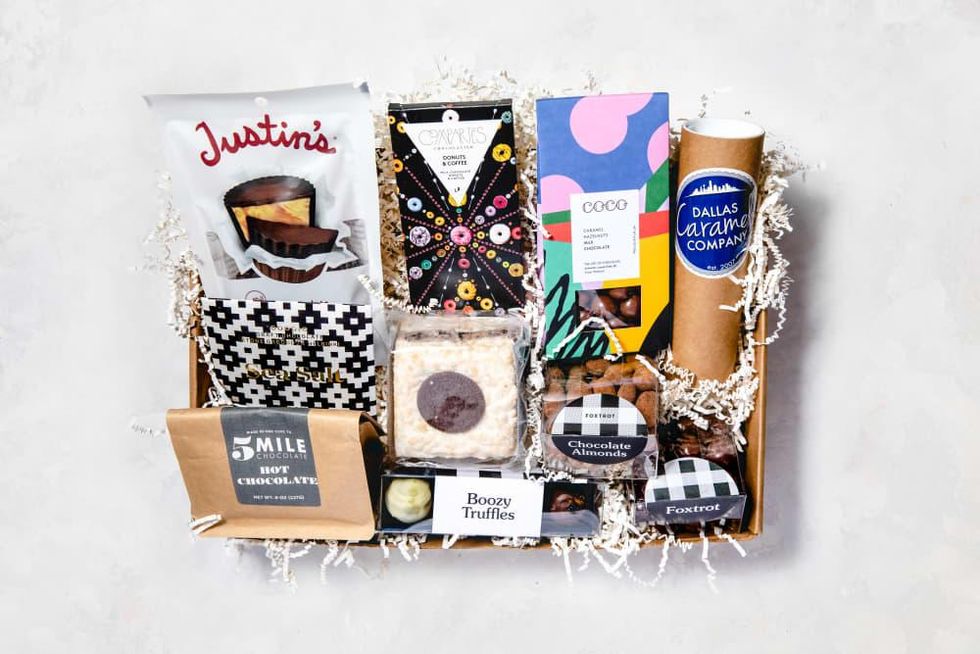Chocolate lovers gift basket