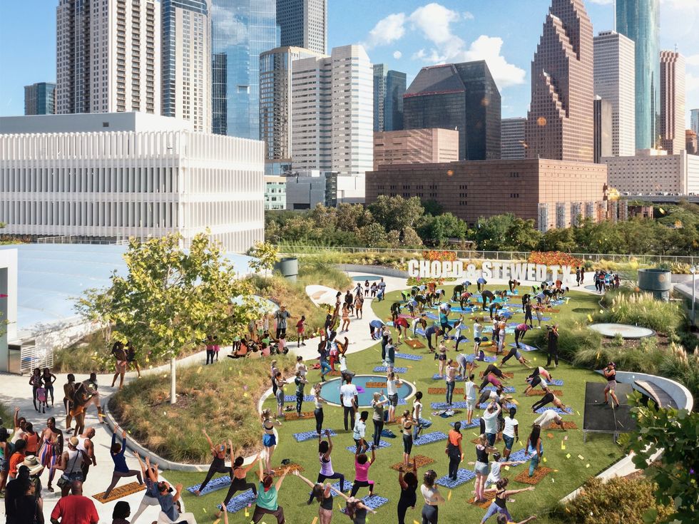 Chopd & Stewd festival yoga