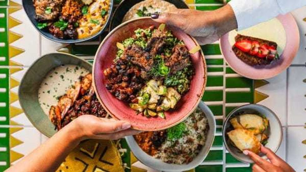 Chopnblok food spread