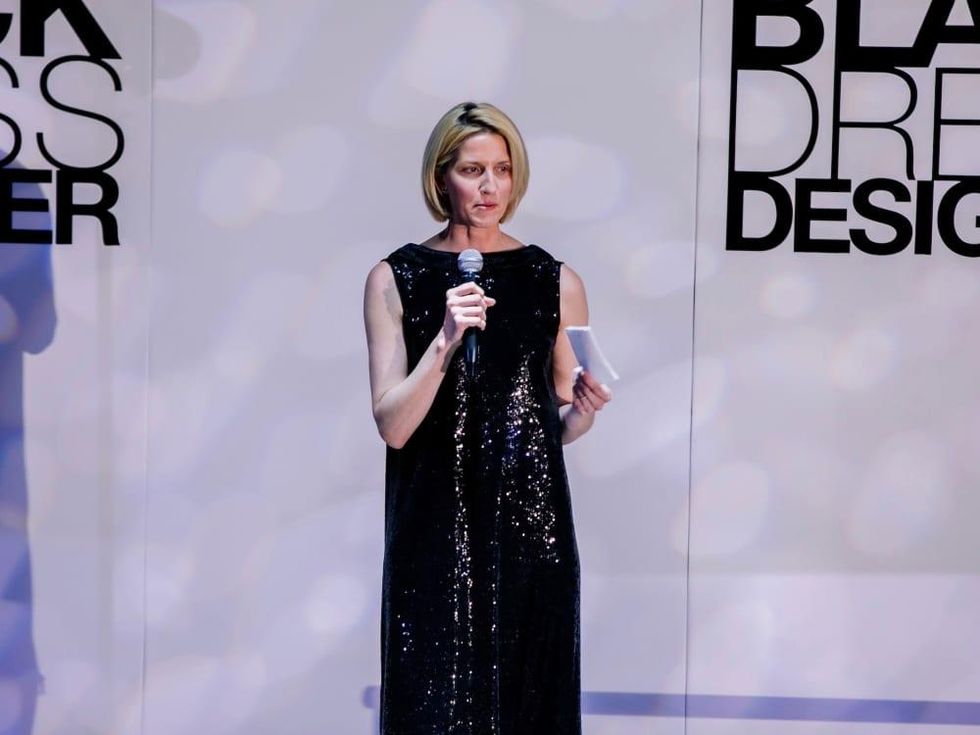 Chris Goins at Little Black Dress Designer 2017