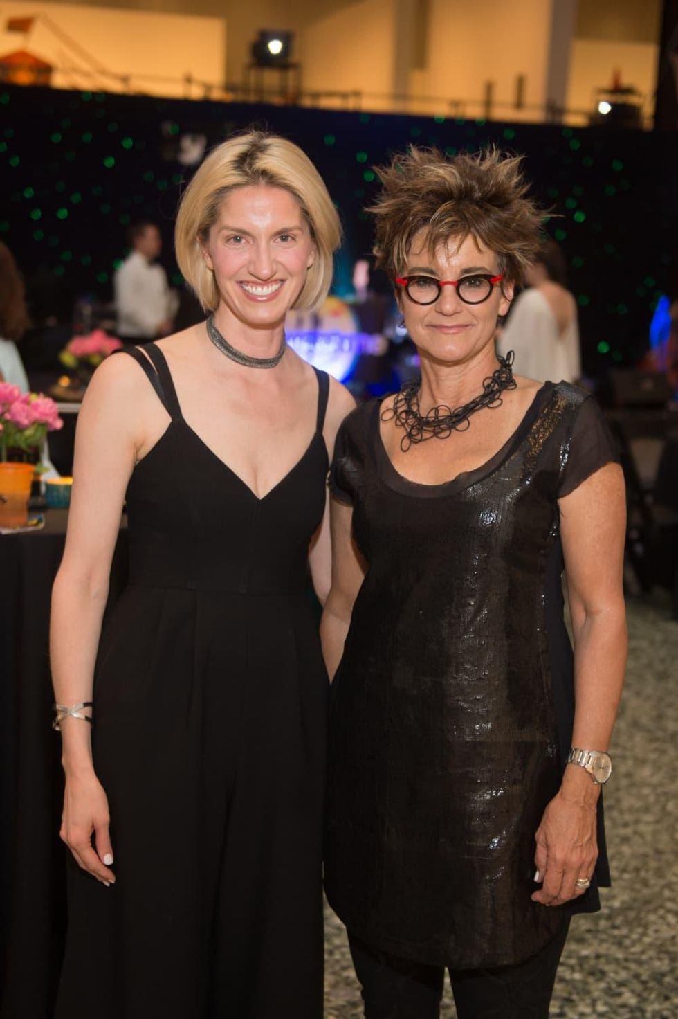 Chris Goins, Mari Carmen Ramirez at Glassell Benefit 2017
