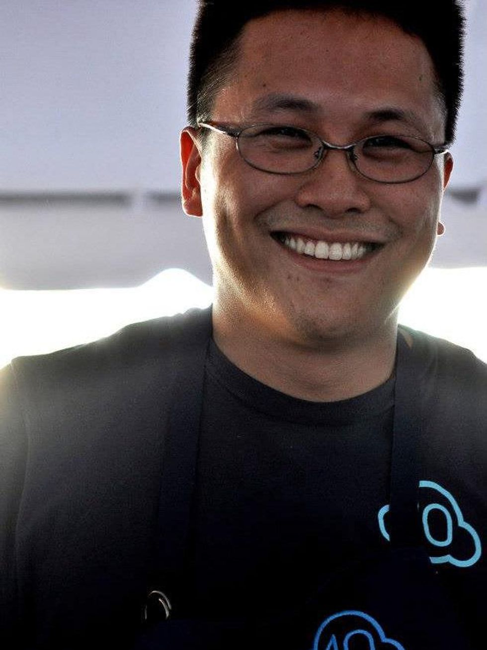 Chris Leung chef Cloud 10 Creamery ice cream head shot