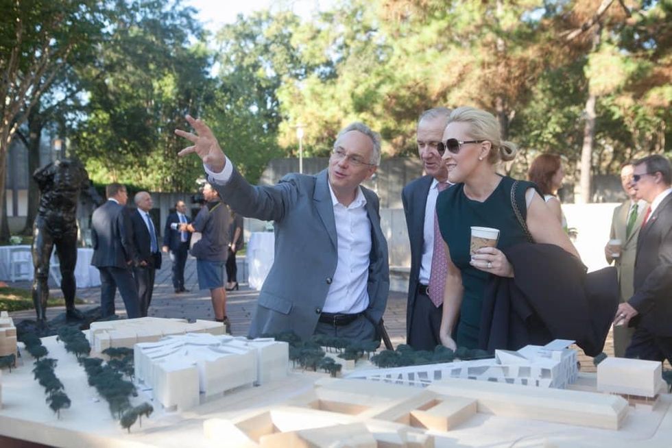 Chris McVoy of Steven Holl Architects at Museum of Fine Arts Fayez S. Sarofim Campus and the new Glassell School of Art