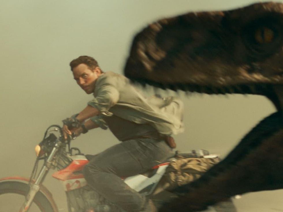 Chris Pratt in Jurassic World Dominion