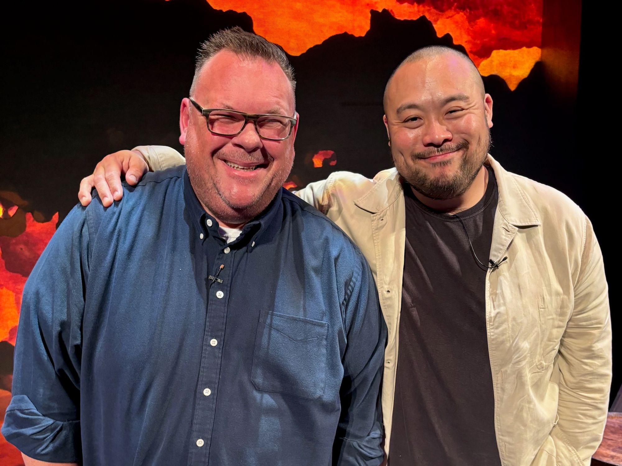 Chris Shepherd and David Chang