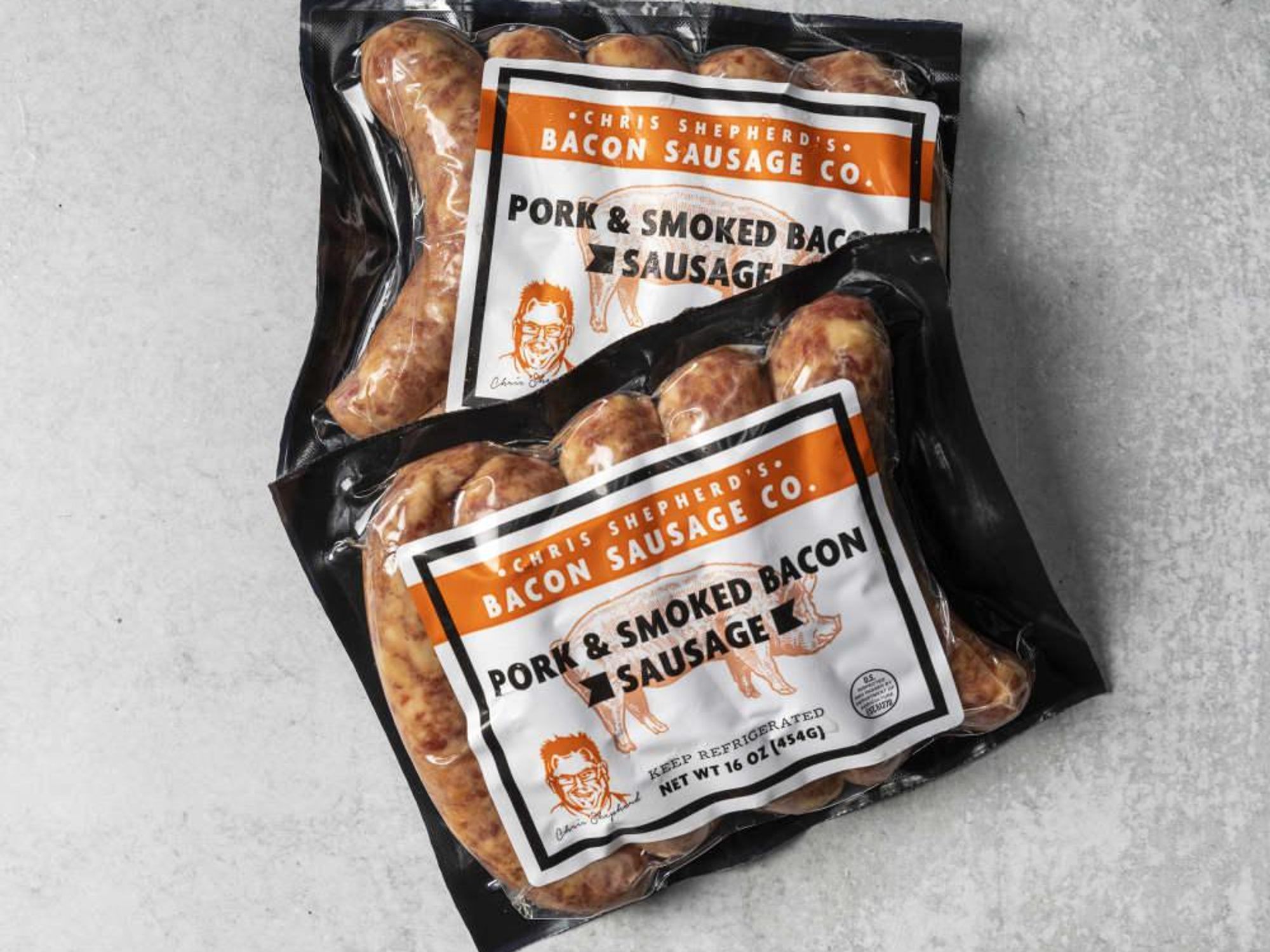 Chris Shepherd bacon sausage