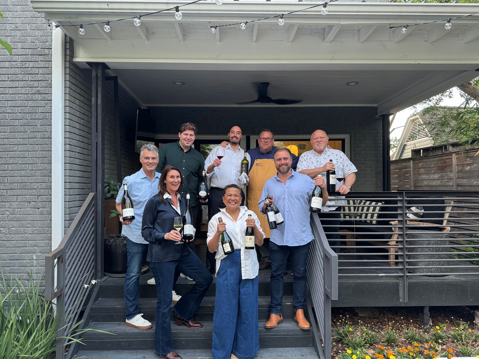 Chris Shepherd master sommelier dinner