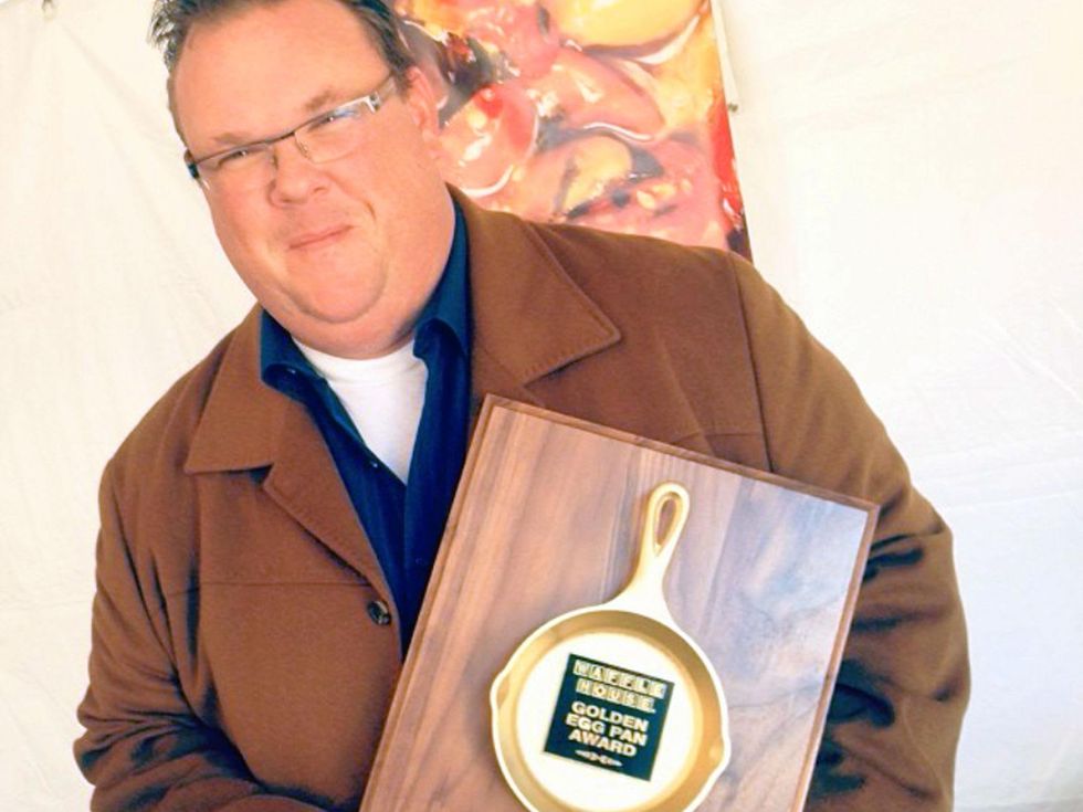 Chris Shepherd Waffle House March 2014 trophy