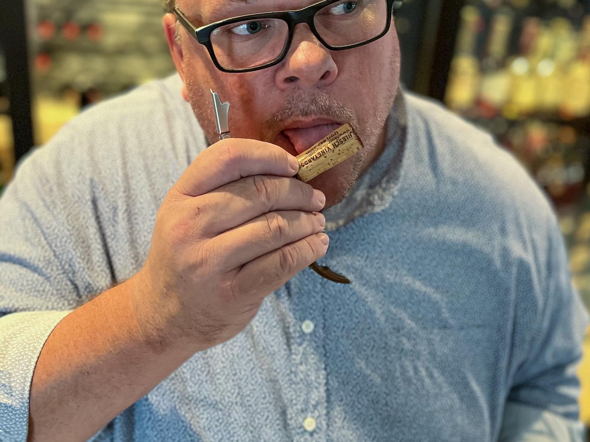 Chris Shepherd wine cork