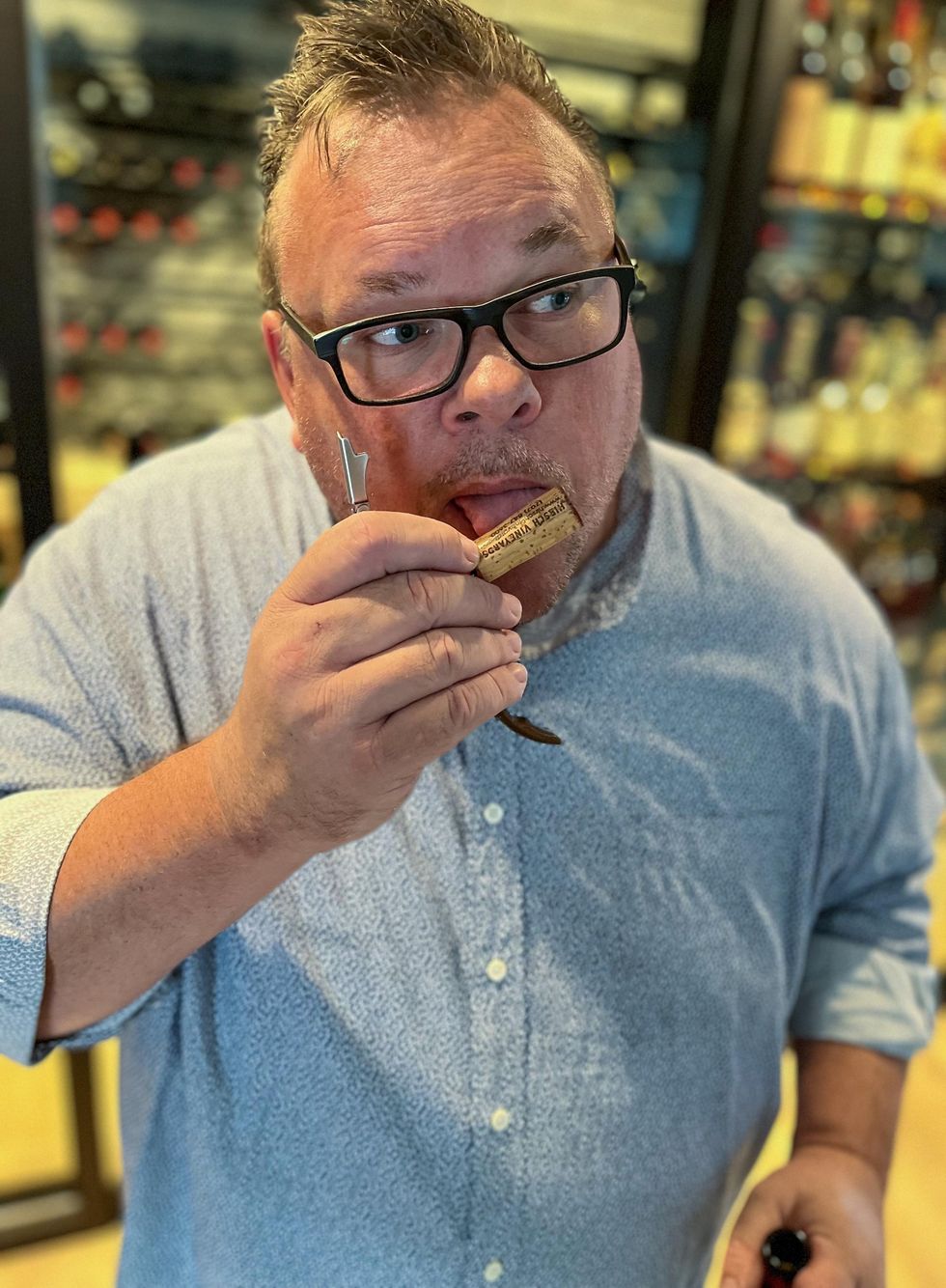 Chris Shepherd wine cork