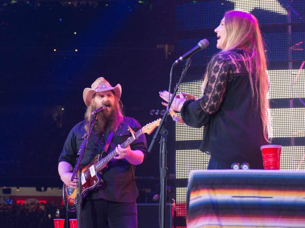 Chris Stapleton, Maureen Stapleton at Houston Livestock Show and Rodeo