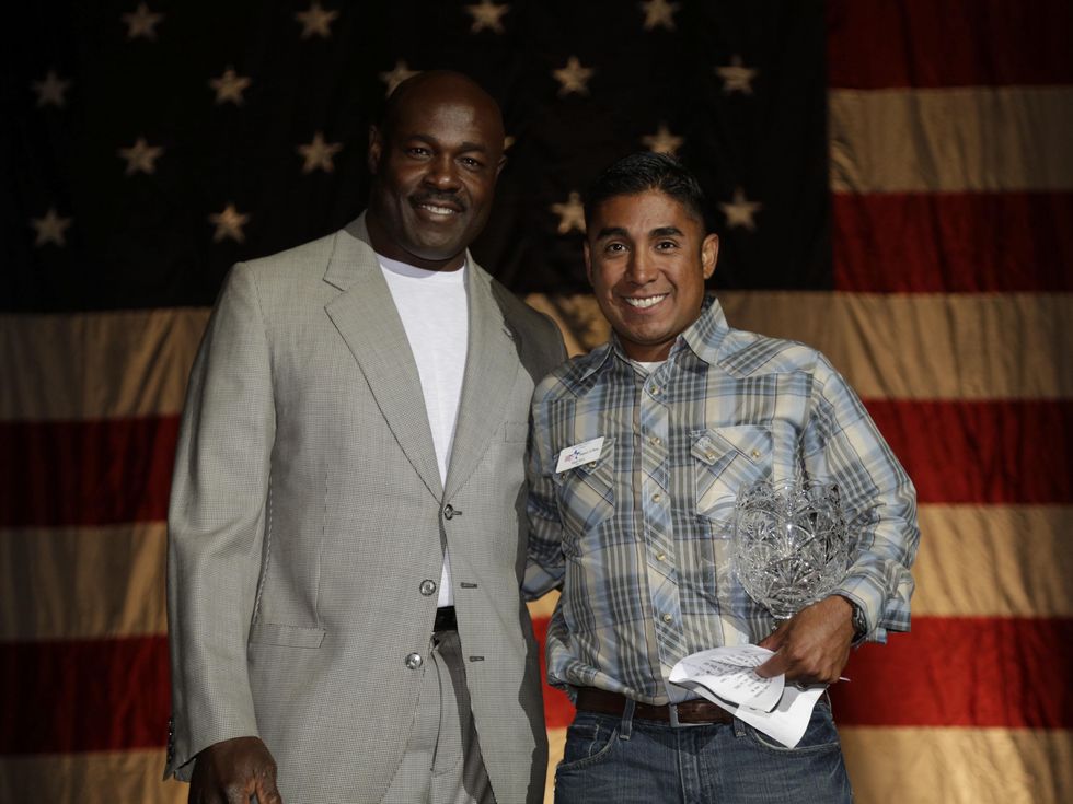 Christian Okoye, Matt Rios, Impact a Hero Gala