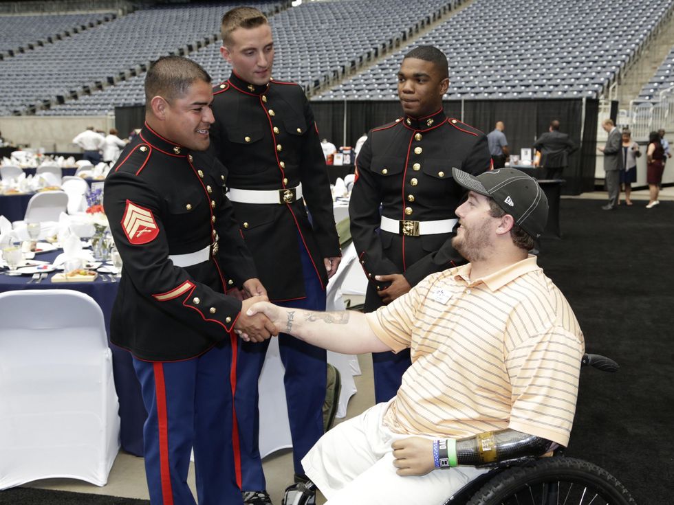 Christian Okoye, Matt Rios, Impact a Hero Gala