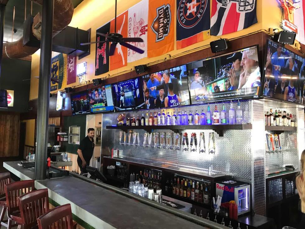 Christian's Tailgate Kirby interior TVs