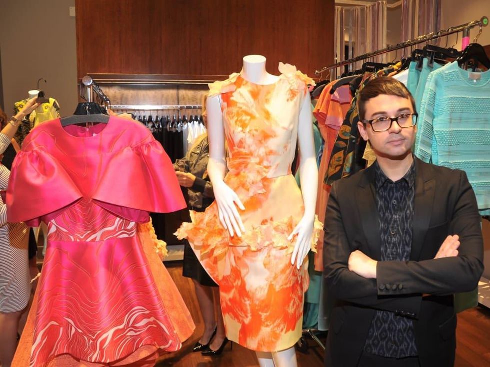 Christian Siriano at Elizabeth Anthony