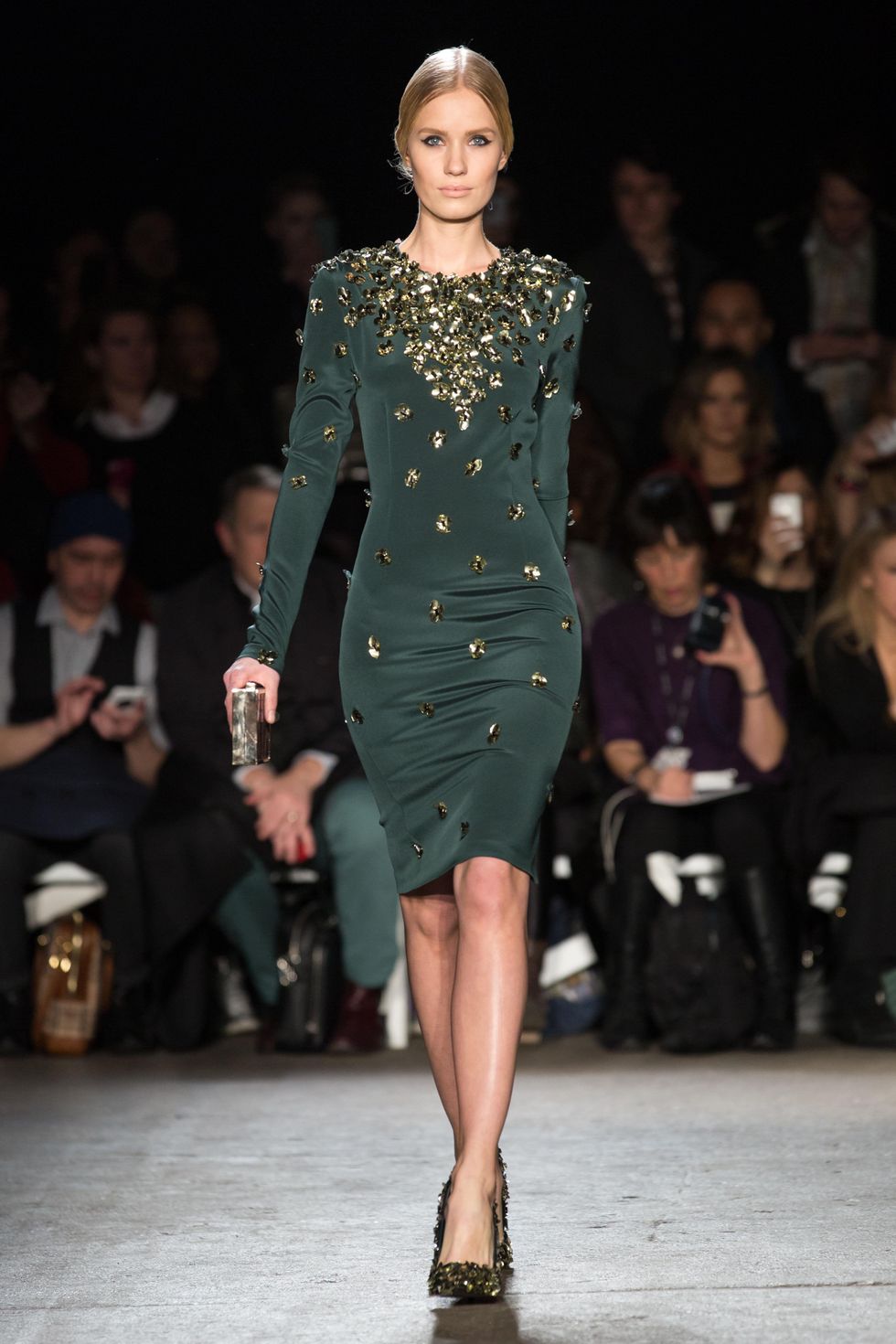 Christian Siriano fall collection look 25
