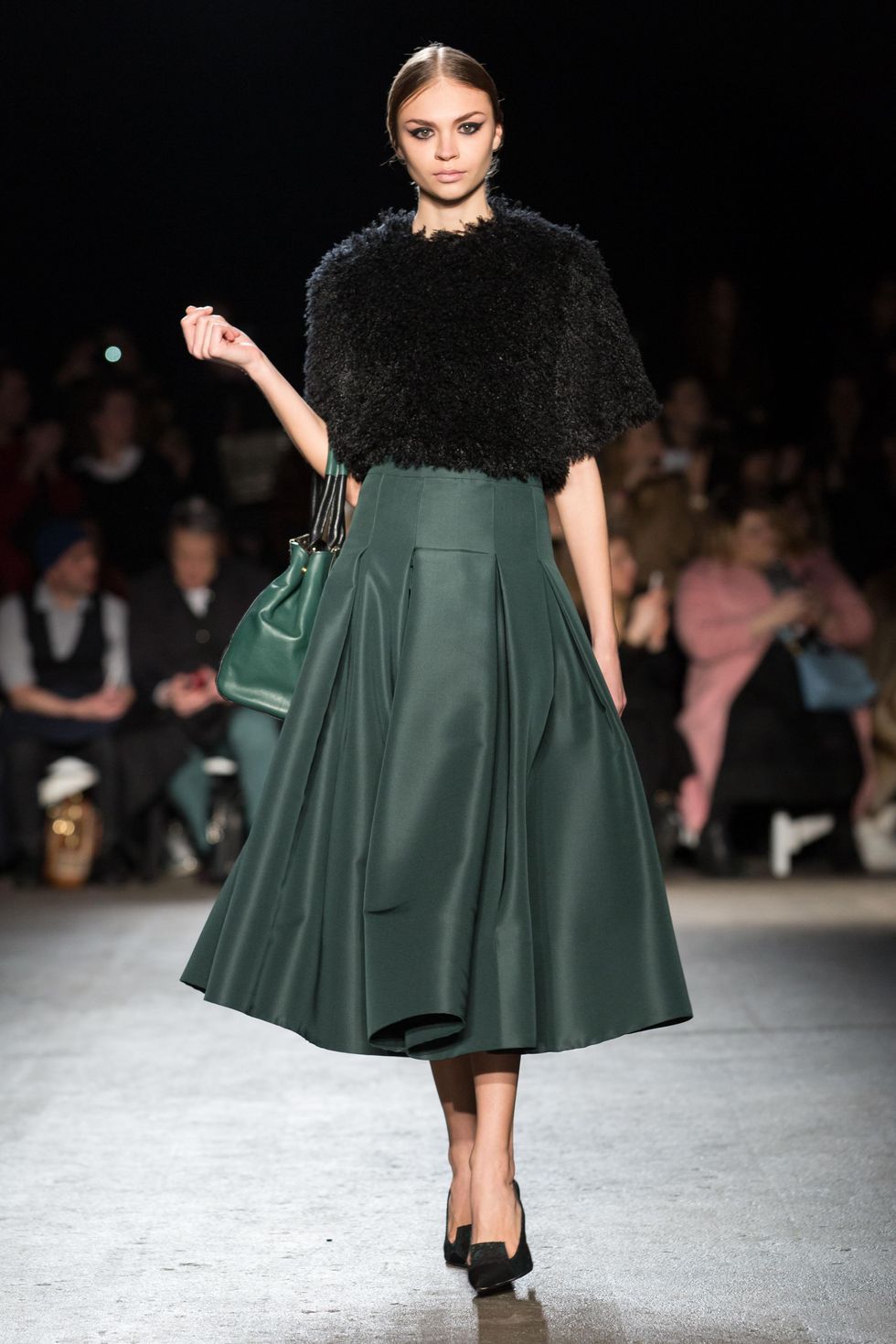 Christian Siriano fall collection look 3