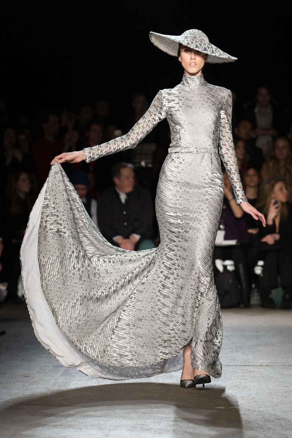 Christian Siriano fall collection look