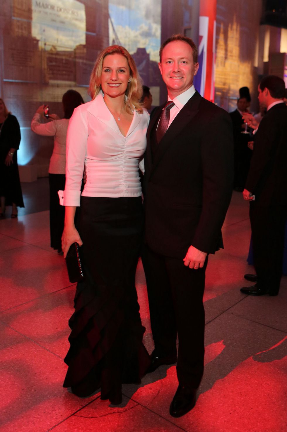 Christie and Billy McCartney at the Museum of Natural Science Gala March 2014