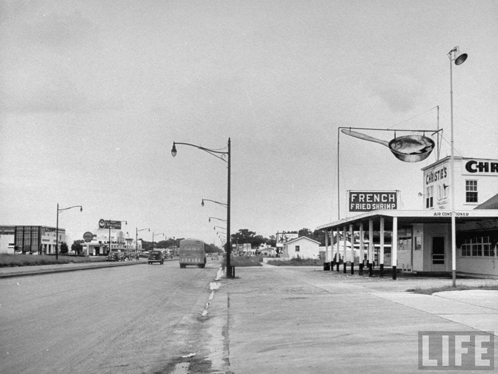 Christie's Seafood & Steaks Restaurant about 1946 from Life magazine