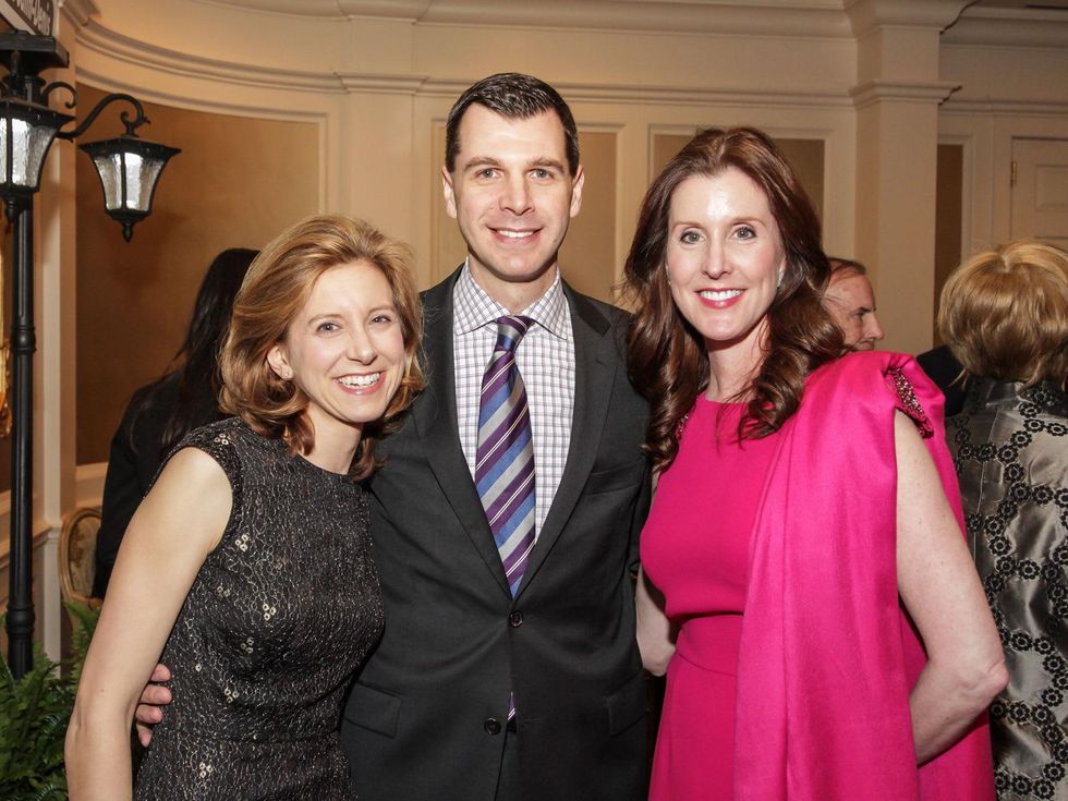 Christina and Mark Hanson, from left, with Phoebe Tudor at the Young Audiences of Houston Gala April 2014